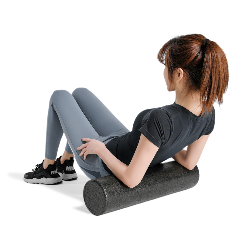 Foam shaft muscle relaxation hard epp smooth yoga column massage auxiliary roller roller leg back solid fitness roller