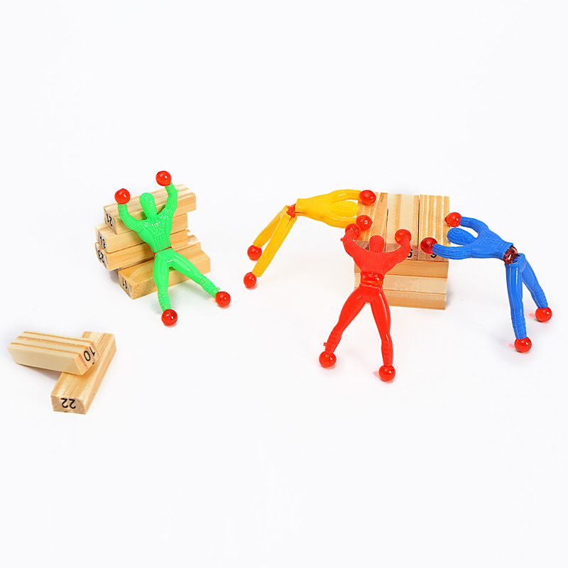 Factory direct soft rubber wall-climbing small toys Spider-Man sticky children wall-climbing Spider-Man stall wholesale