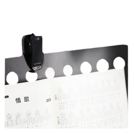 Led Music Stand Light USB Clip-On Music Stand Lamp for Guitar, Erhu, and Other Instruments, Dual-Head Adjustable Piano Lamp, Eye Protection