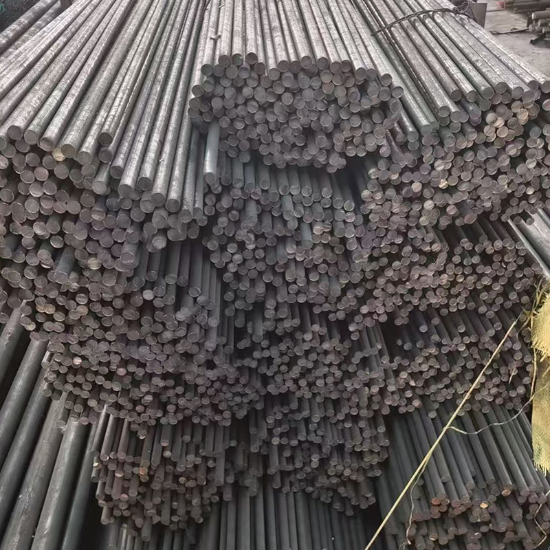 Stainless Steel Black Bar Manufacturer Wholesale Solid Steel Bar Square and Round Black Flat Steel Bright Processing and Cutting Stainless Steel Bar