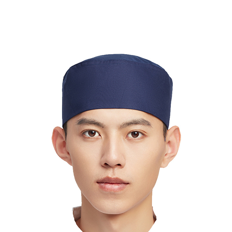 Hotel restaurant wholesale chef hat male and female waiter kitchen food white cloth hat work hat chef clothing hat