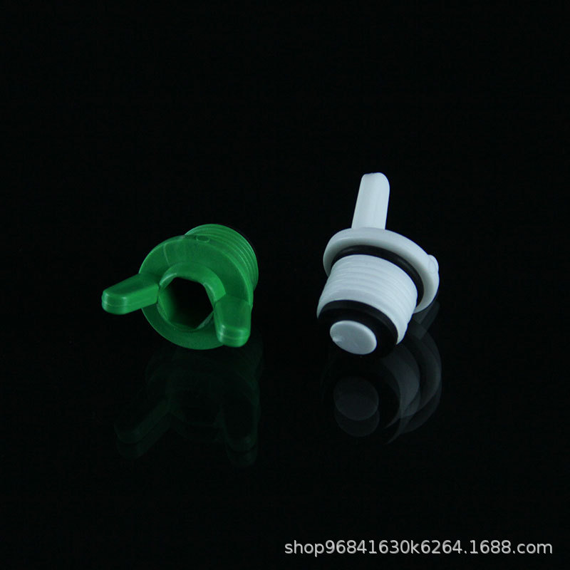 ppr non-raw material with wire plug 4 points 20 pressure test internal wire plug plastic outer tooth plug 6 points with leather ring water stop plug