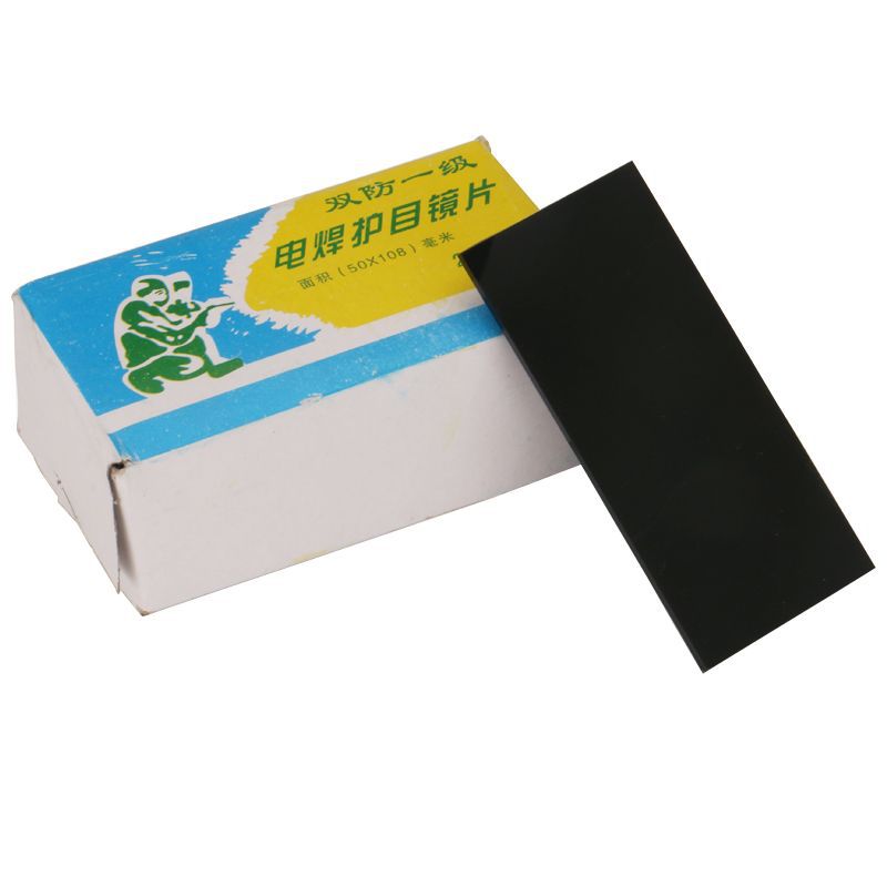 Manufacturer Customized Welding Goggles No. 7/8/9 50*108mm Welding Helmet Lens Black Lens White Lens Head-Mounted