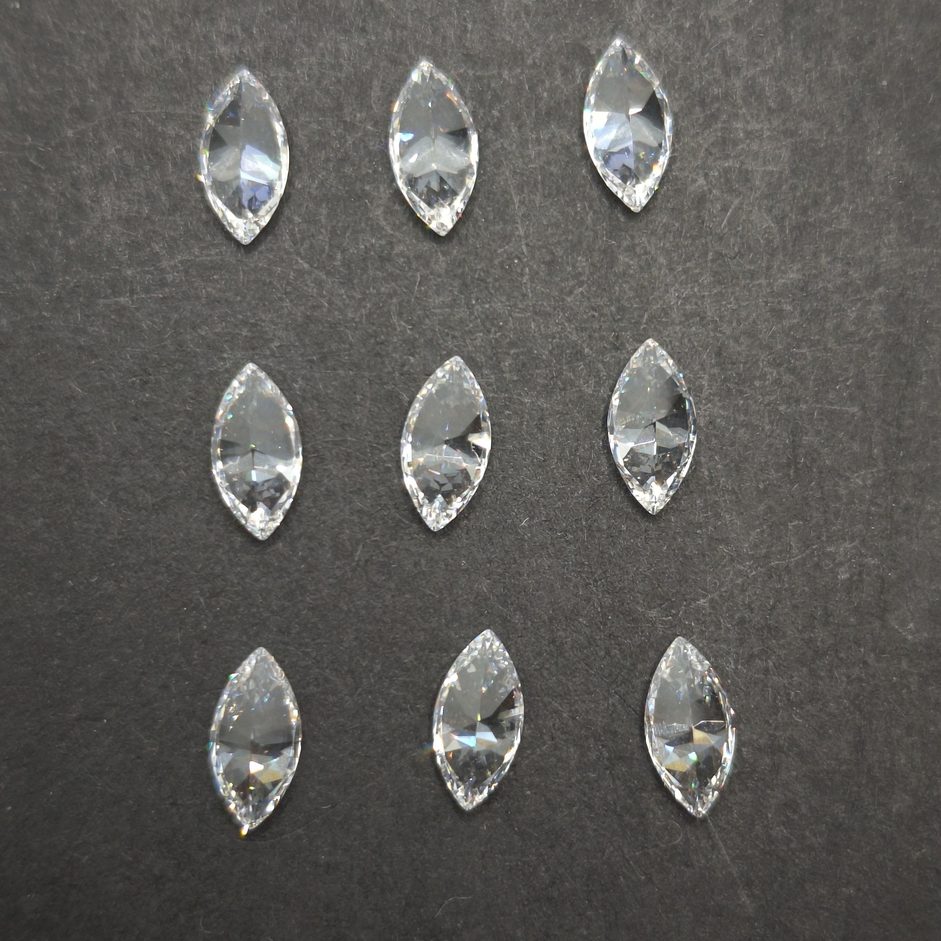 Horse Eye MS MQ Guitai Material 5ASPG Cut Zircon Cubic Zirconia Bare Stone