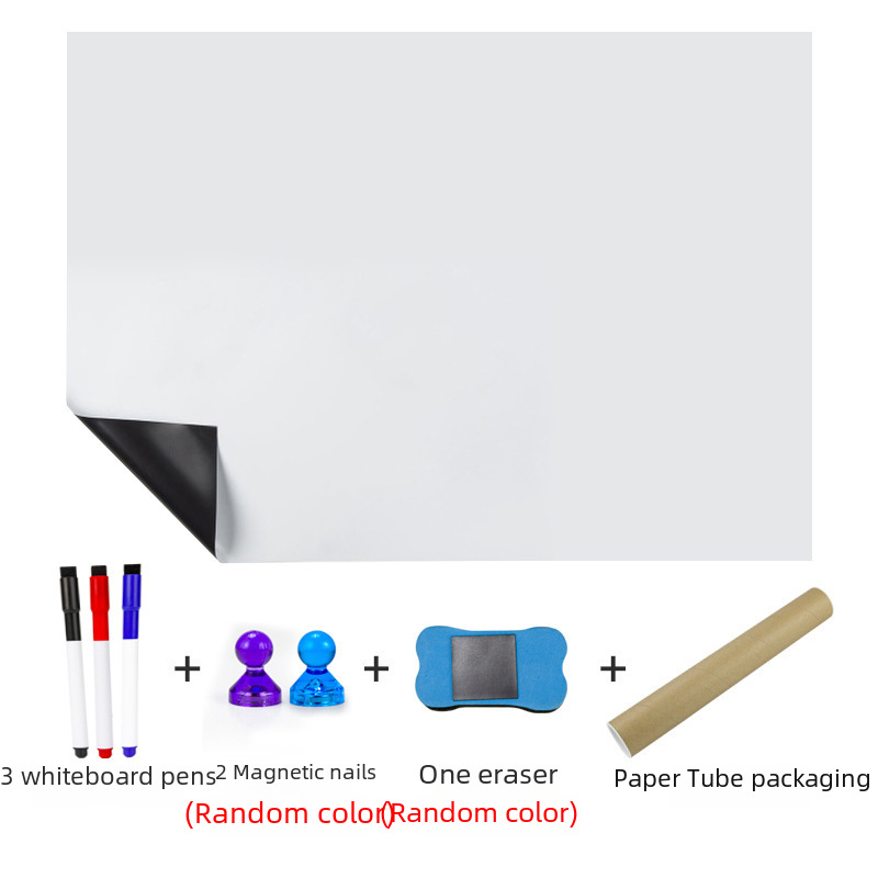 Amazon wholesale cross-border A3A4 teaching tablet removable whiteboard wall stickers do not hurt the wall soft whiteboard