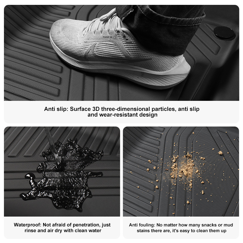 Suitable for 24-25 Jkr 7X Right-Hand Drive Car Floor Mats, Special Tpe Floor Mats, Trunk Mats, Cross-Border Supply