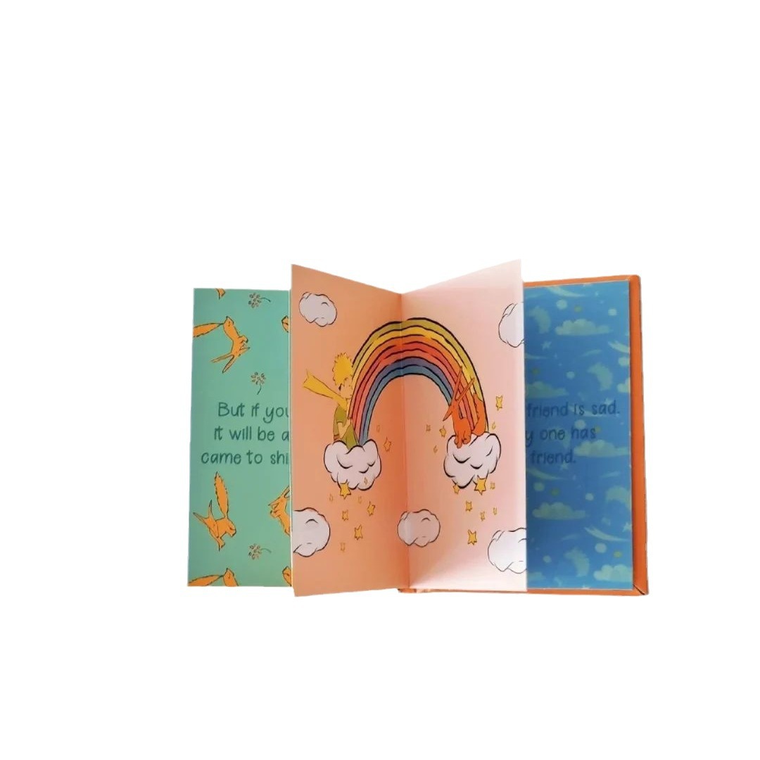 Creative Books Folding Refrigerator Stickers Customized Guochao Wenchuang Scenic Spot Personalized Little Prince Book Magnets Batch Customized