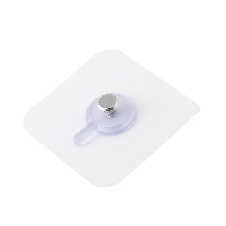 Transparent Non-Punch Wall Nail Gourd Hanging Nail Photo Frame Paste Clock Cross-stitch Wedding Photo Invisible Non-marking Nail Paste