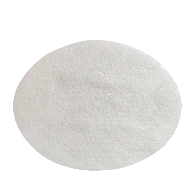Factory direct wholesale disposable 80g round cotton eye mask paper thin invisible beauty salon eye mask cloth