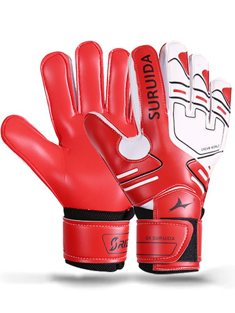 Professional Football Equipment Goalkeeper's Gloves Goalkeeper's Gloves with Finger Protection Non-slip Wear-resistant Training Adult Youth