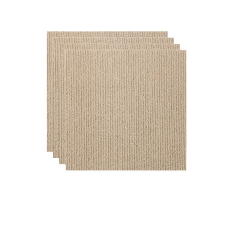 in stock Patchwork Carpet Square Blanket Non-Slip Living Room Bedroom Children's Room Soundproof Floor Mat Dirty-Resistant Cat Scratch Self-Adhesive Carpet