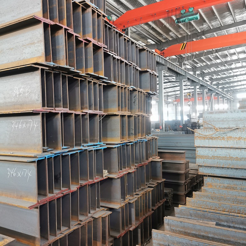 Wuxi Q235B/Q355B Material H-Shaped Steel Spot Supply H-Shaped Steel Complete Specifications 1 Piece Minimum Order