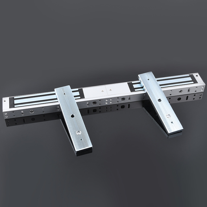Double Door Signal Magnetic Lock 280Kg/Kg Double Door Hanging 12V/24V Electromagnetic Lock Double Door Magnetic Lock