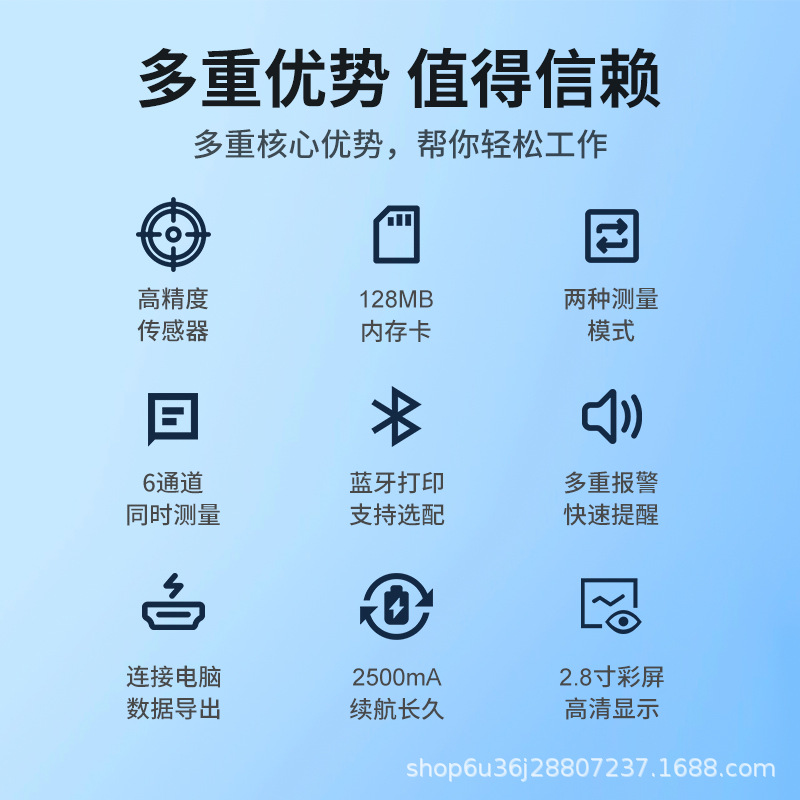 Portable Particle Counter Air Quality Detector Dust Particle Cleanliness Handheld Dust Counter