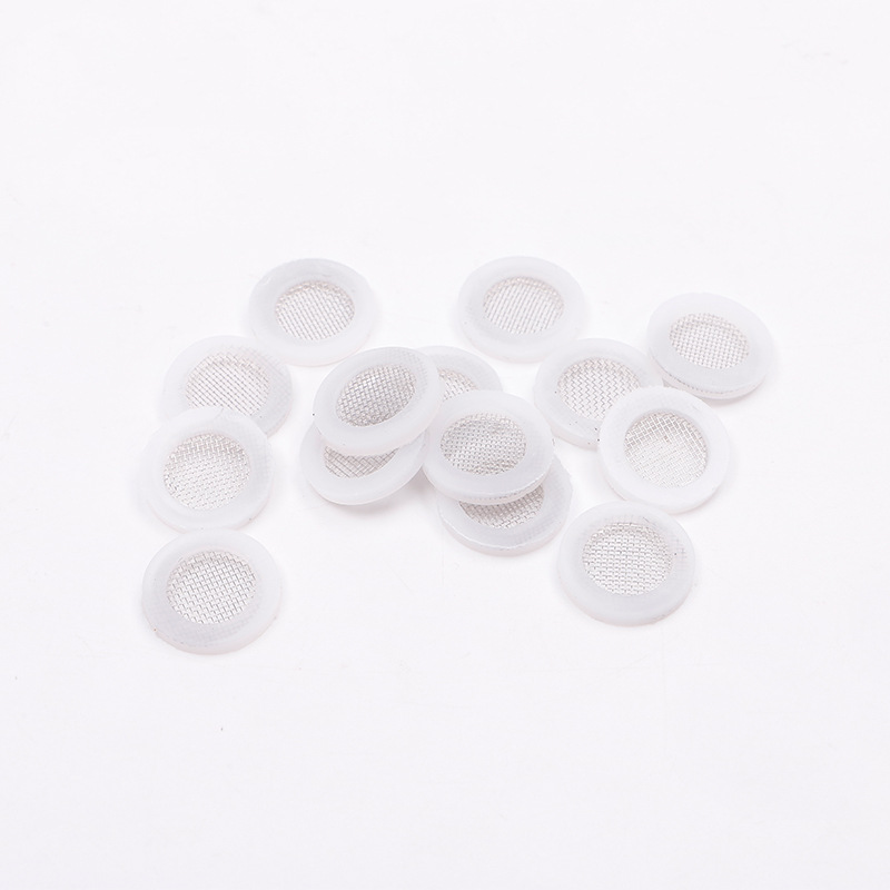 Multi-specification 4-point Mesh Gasket, Faucet Shower Head, Strainer, Imitation Silicone Mesh Pad