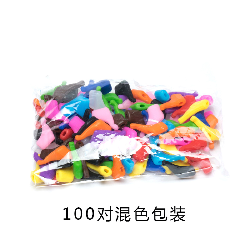 Small Children's Silicone Glasses Anti-slip Cover Sports Ear Hook Ear Hanger Fixed Anti-slip Anti-drop Glasses Accessories