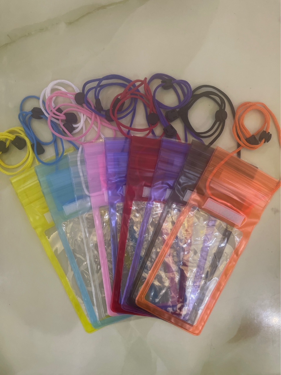 Водонепроницаемая сумка для мобильного телефона на липучке, десять цветов