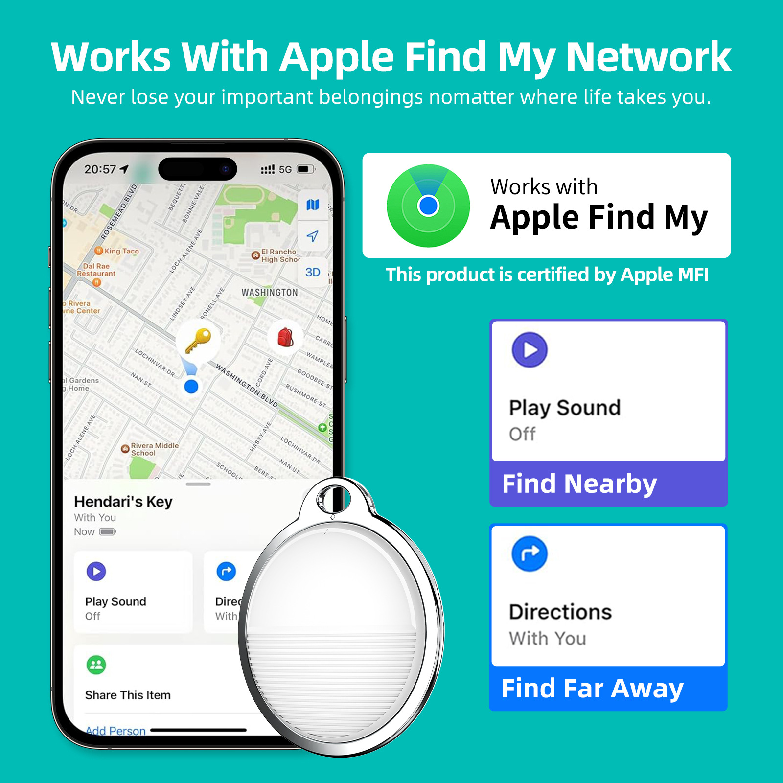 Apple Airtag Anti-Lost Device Findmy Elderly Kidsren Pet Anti-Lost Locator Global Gps Locator