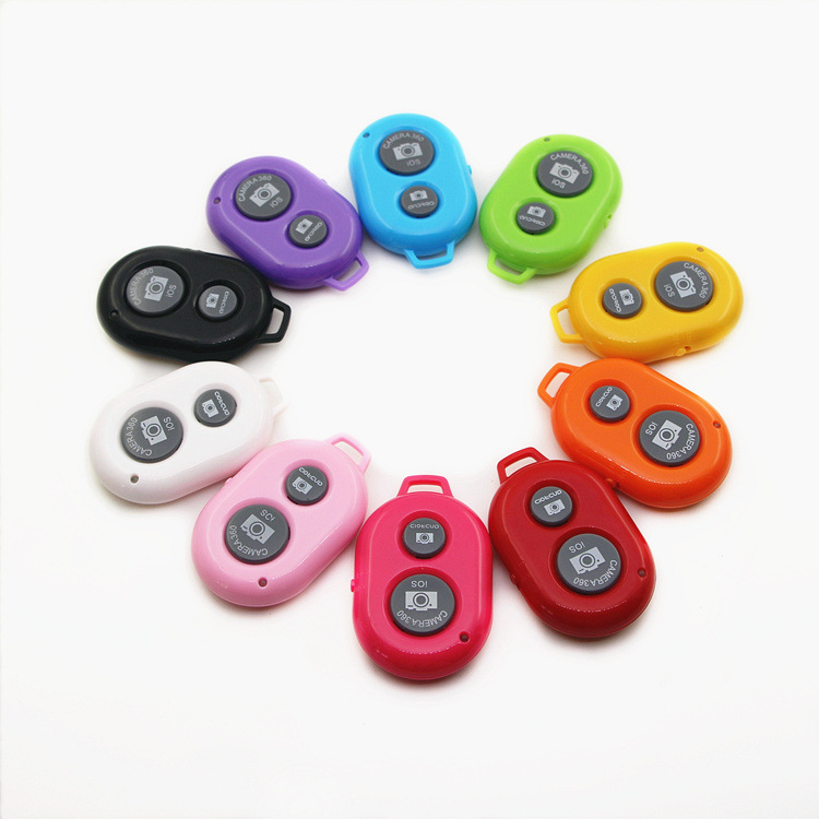 Factory direct wireless Bluetooth selfie Android \IOS system mobile phone selfie shutter remote control ebay
