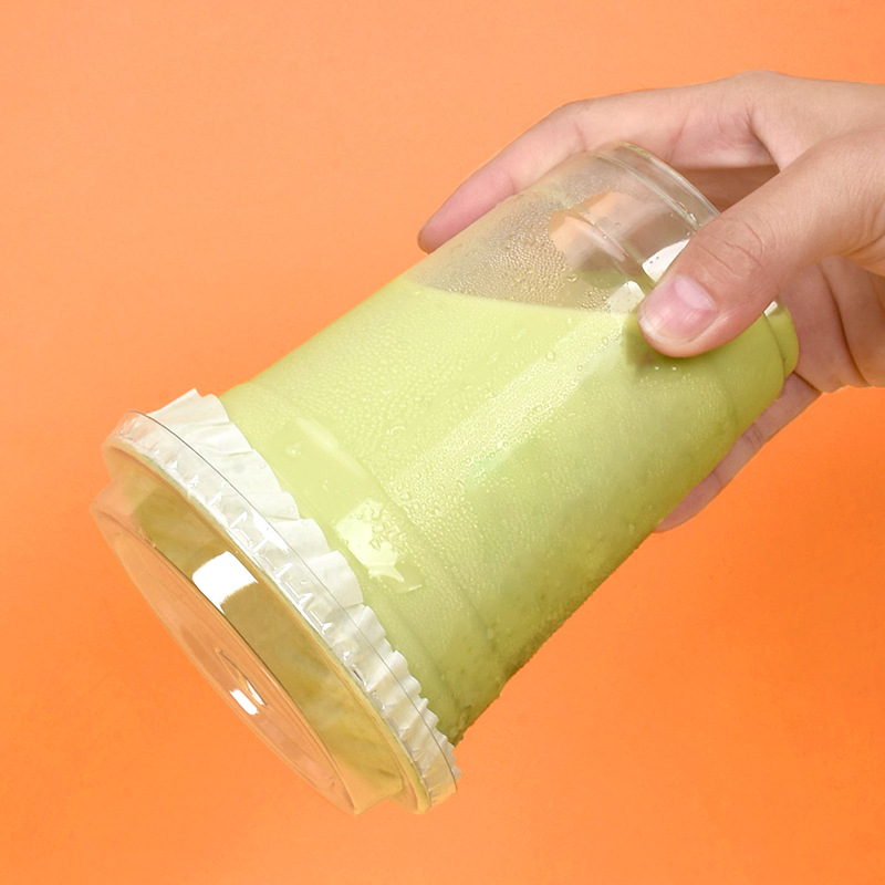 Disposable Milk Tea Leak-proof Paper Coffee Drink Sealing Paper Soybean Milk Sealing Cup Film Special Anti-overflow Paper for Takeaway Milk Tea