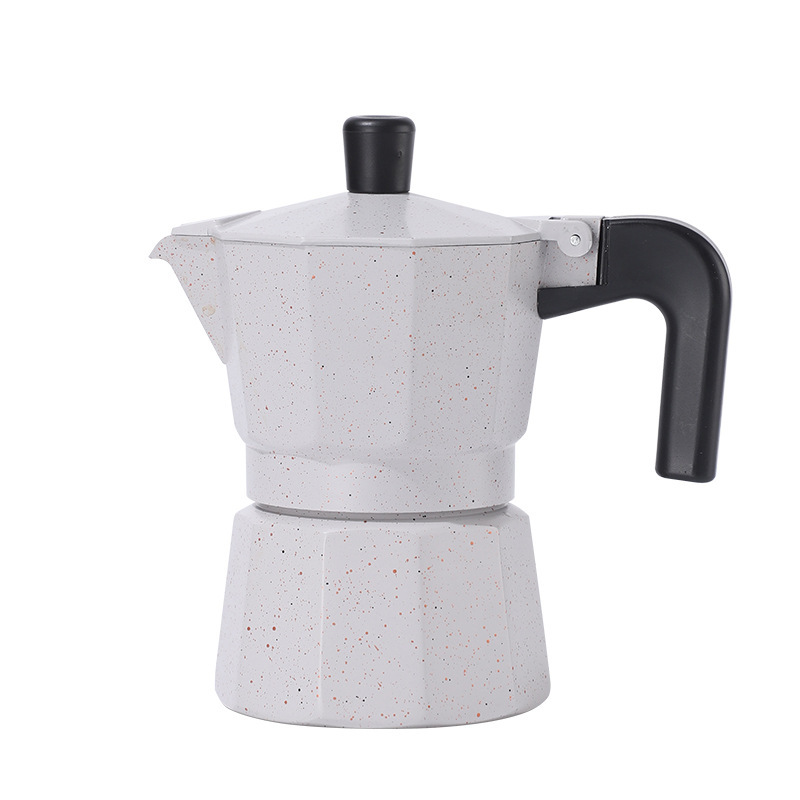 Double valve mocha pot double valve three-generation valve coffee pot Italian espresso machine household coffee pot coffee maker
