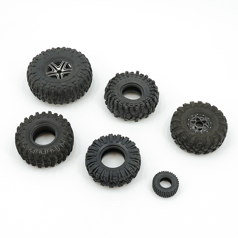 Manufacturers rubber tires hollow rubber car tires toy car wheels toy accessories rubber wheels