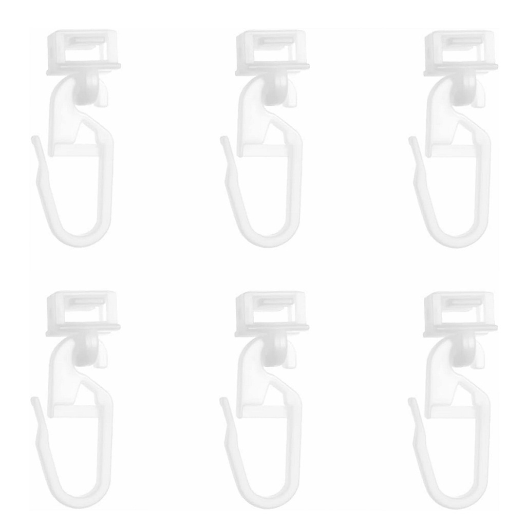 Cross-Border 34mm Curtain Pulley Hook Accessories Curtain Track Pvc Ball Accessories Pavilion Ceiling Silent Pulley
