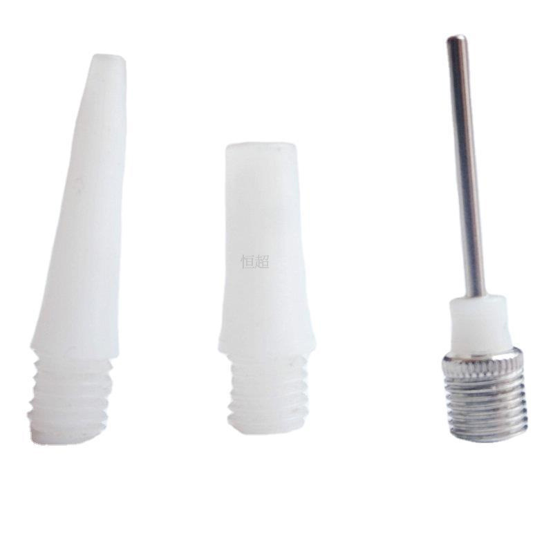 Ball white plastic three-claw gas needle wholesale multi-use mini conversion needle rubber boat swimming ring inflatable needle