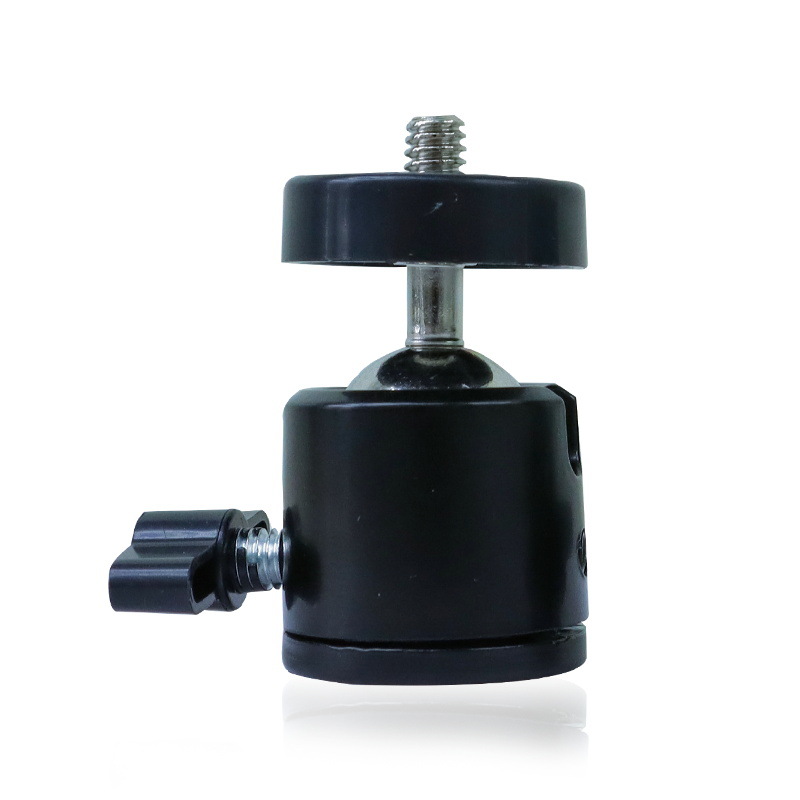 Live Tripod Photography Accessories Metal Hot Shoe Small PTZ Hand-held Universal Rotating 360-degree Metal PTZ