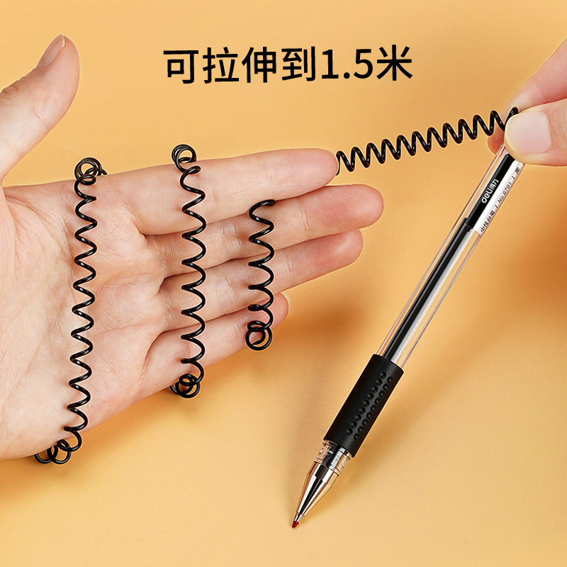 Deli Stationery desk pen business gel pen bank front desk signature pen desktop desktop pen counter pen desk pen wholesale