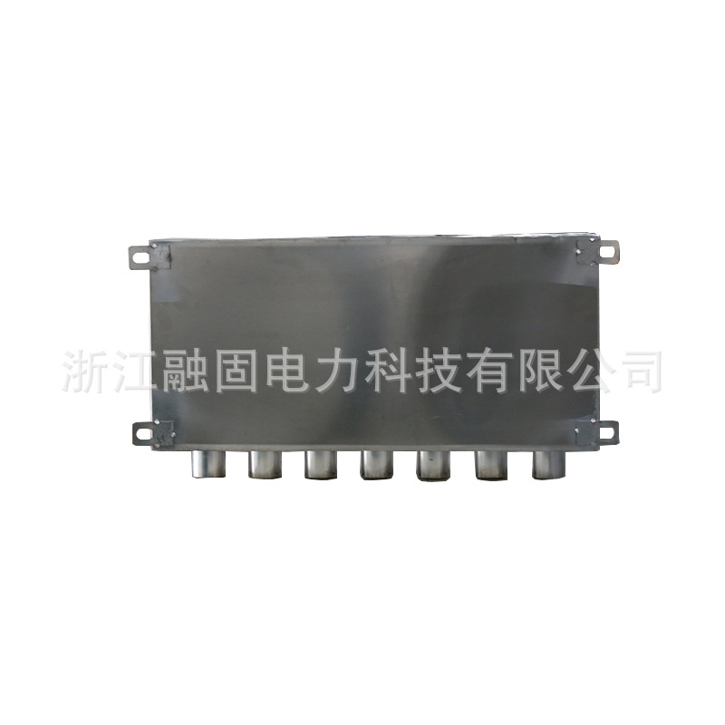 Factory supply non-standard protection transfer box cable stainless steel protective layer insulation 35KV seven-hole direct grounding box