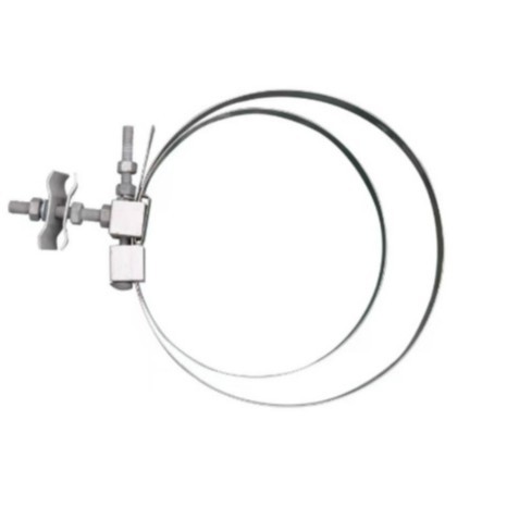 Lead clamp for ADSS optical cable pole lead clamp cement pole steel belt holding clamp optical cable fixing clamp