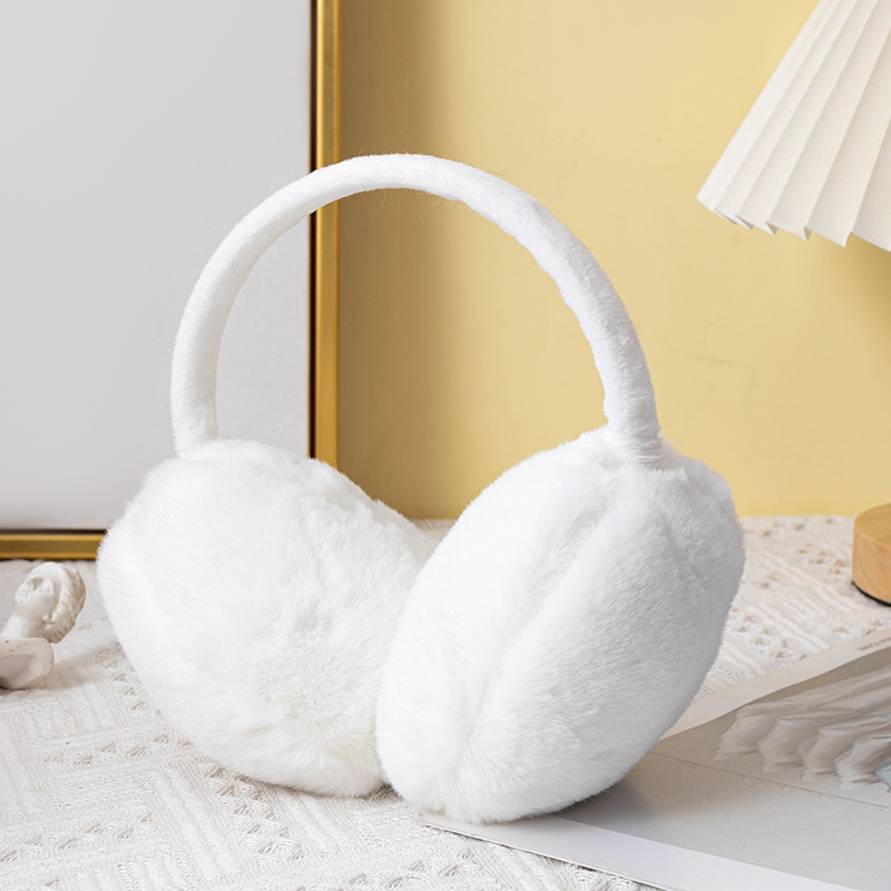 Winter warm plush ear warm ear cover men's and women's ear bag imitation high quality rabbit hair increased thick earmuffs earmuffs wholesale