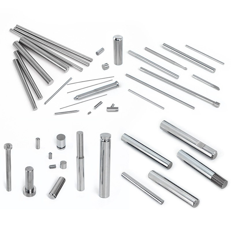 Tungsten Steel Round Rod Ejector Pin Punch Tungsten Steel Blade Rod Hard Alloy Rod 0.3-25 Round Rod