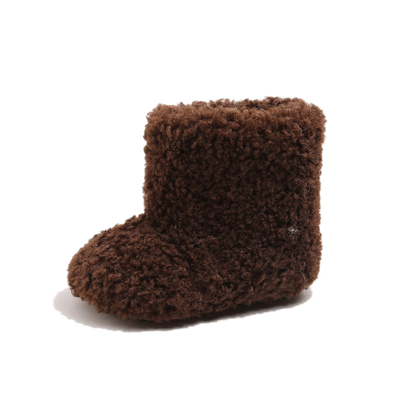 Women's Snow Boots Winter 2025 New Style Fleece-Lined Thickened Outdoor Thick-Soled Leather and Fur Integrated Warm Northeast Cotton Shoes for Women