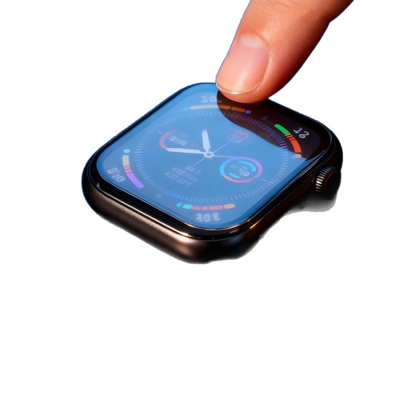 Applewatchs S10 44mm Black High-Definition High-Transparency Anti-Fall, Explosion-Proof and Scratch-Proof Watch Film Protective Film