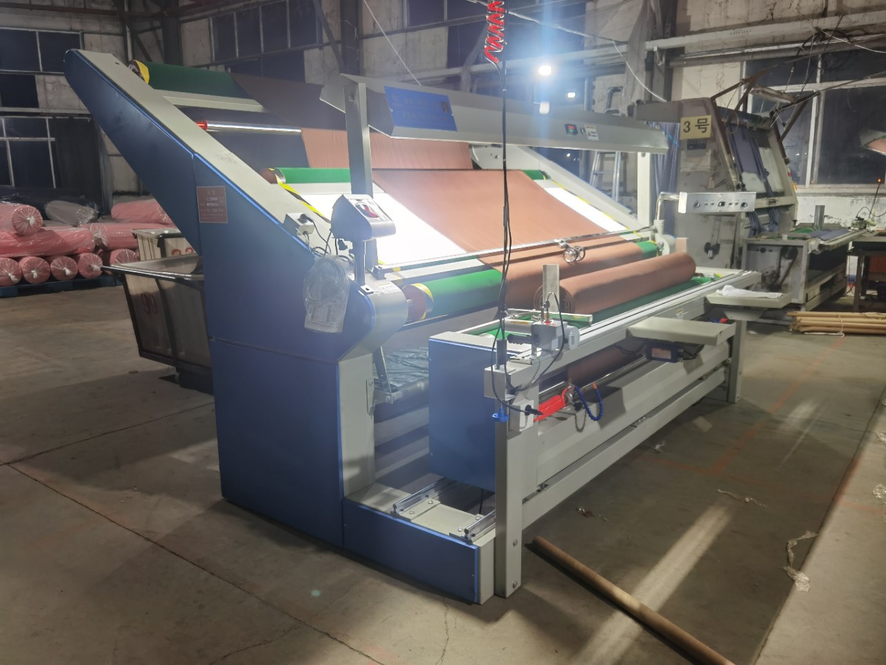 Tension-Free Rolling Machine Manufacturers Provide Automatic Edge-To-Edge Cloth Counting Machines and Finished Product Equipment for Cloth Rolling Machines