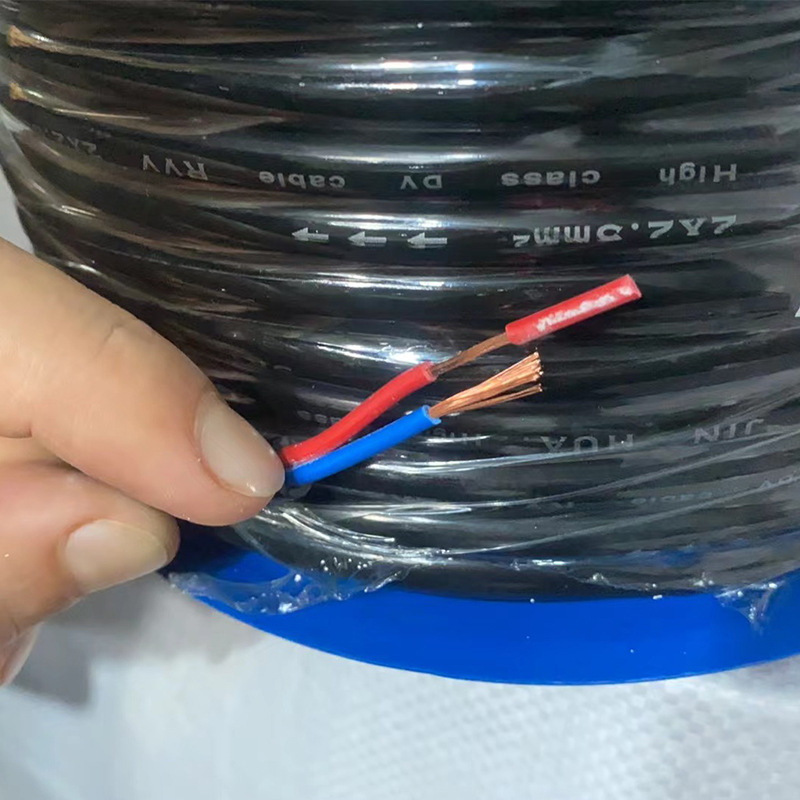 RVV2×2.5 Stage Audio Cable Speaker Cable KTV Audio Cable 50m One Disk Connection Speaker Cable Audio Cable
