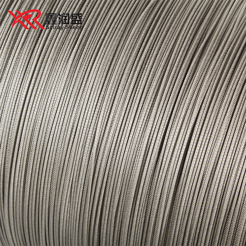 304 Stainless Steel Plastic-Coated Steel Wire Rope Plastic-Coated Transparent Steel Wire Rope Greenhouse Traction Steel Wire Rope