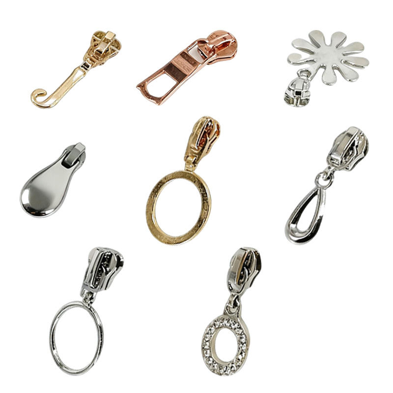 Customized High-Precision Slm Cnc Industrial-Grade Prototyping 3D Metal Titanium Alloy Printed Zipper Puller