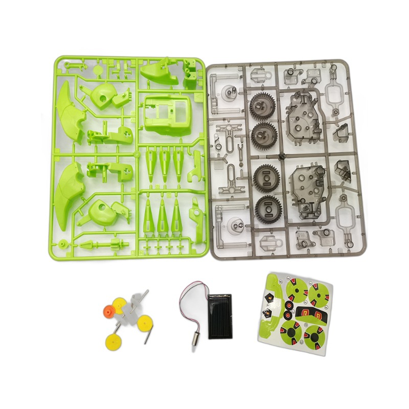 Cross-border DIY assembled toy puzzle three-in-one self-installed dinosaur solar toy car 3-in-1 intelligent robot