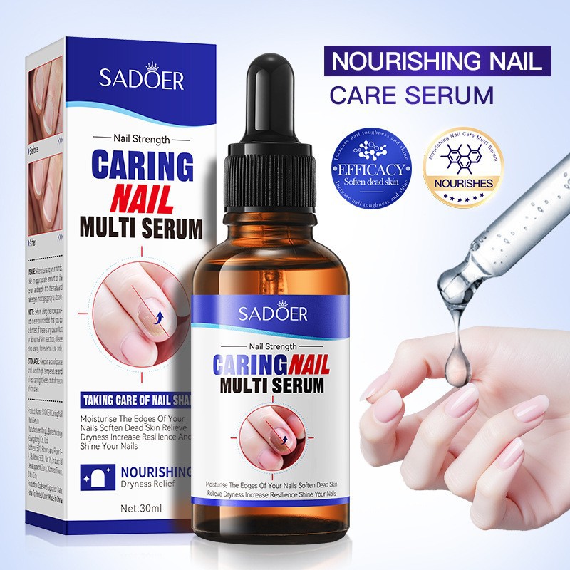 Full English Sadoer Nourishing Nail Care Multi-Effect Essence Skin Rejuvenation Moisturizing Essence Cross-Border Foreign Trade Wholesale