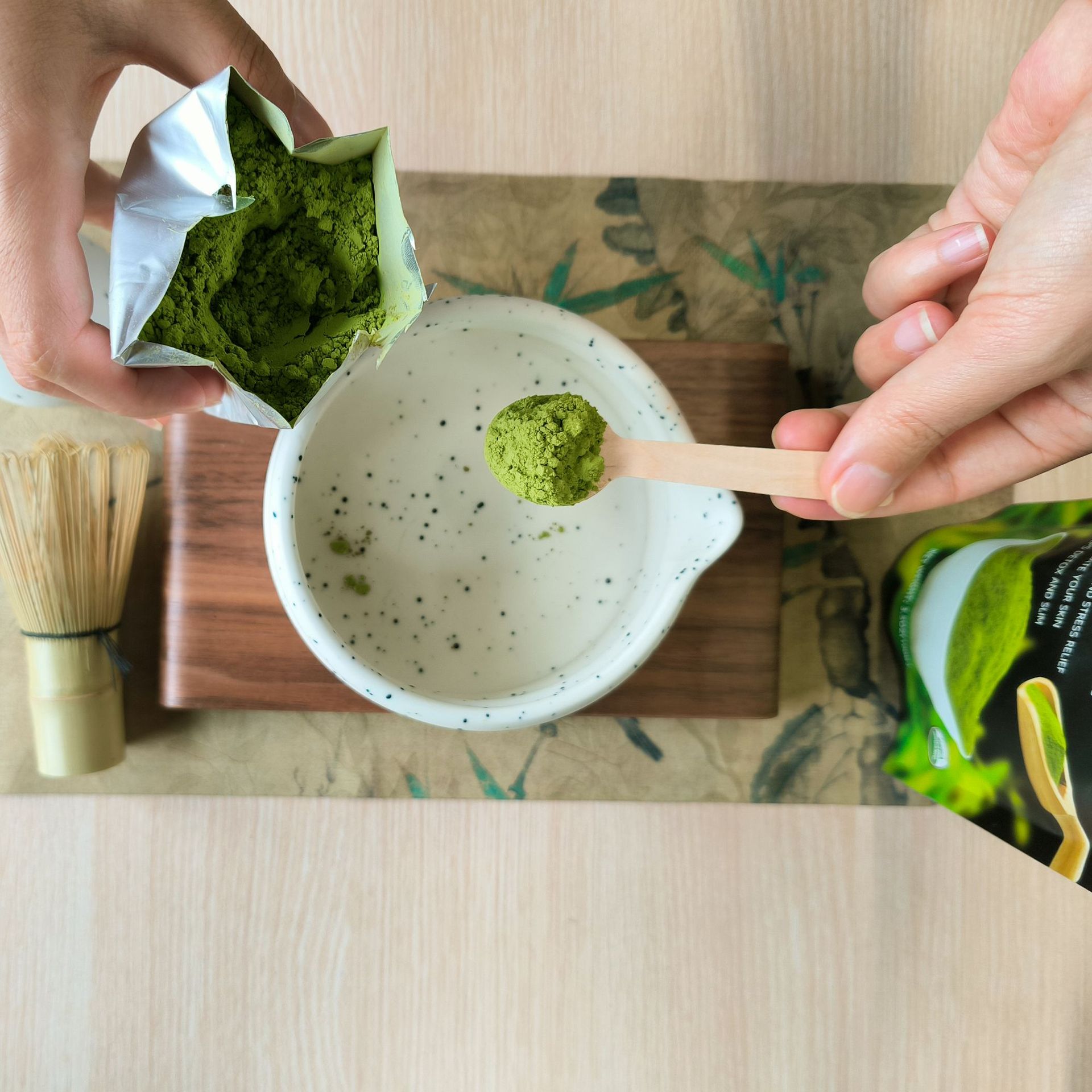 Matcha Powder Pure Organic Green Tea Powder Middle East Export Matcha Powder Oem