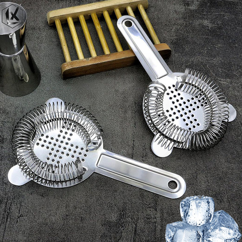 Фильтр для льда Hawthorne из нержавеющей стали 304, утолщенный разделитель льда, инструмент для смешивания коктейлей