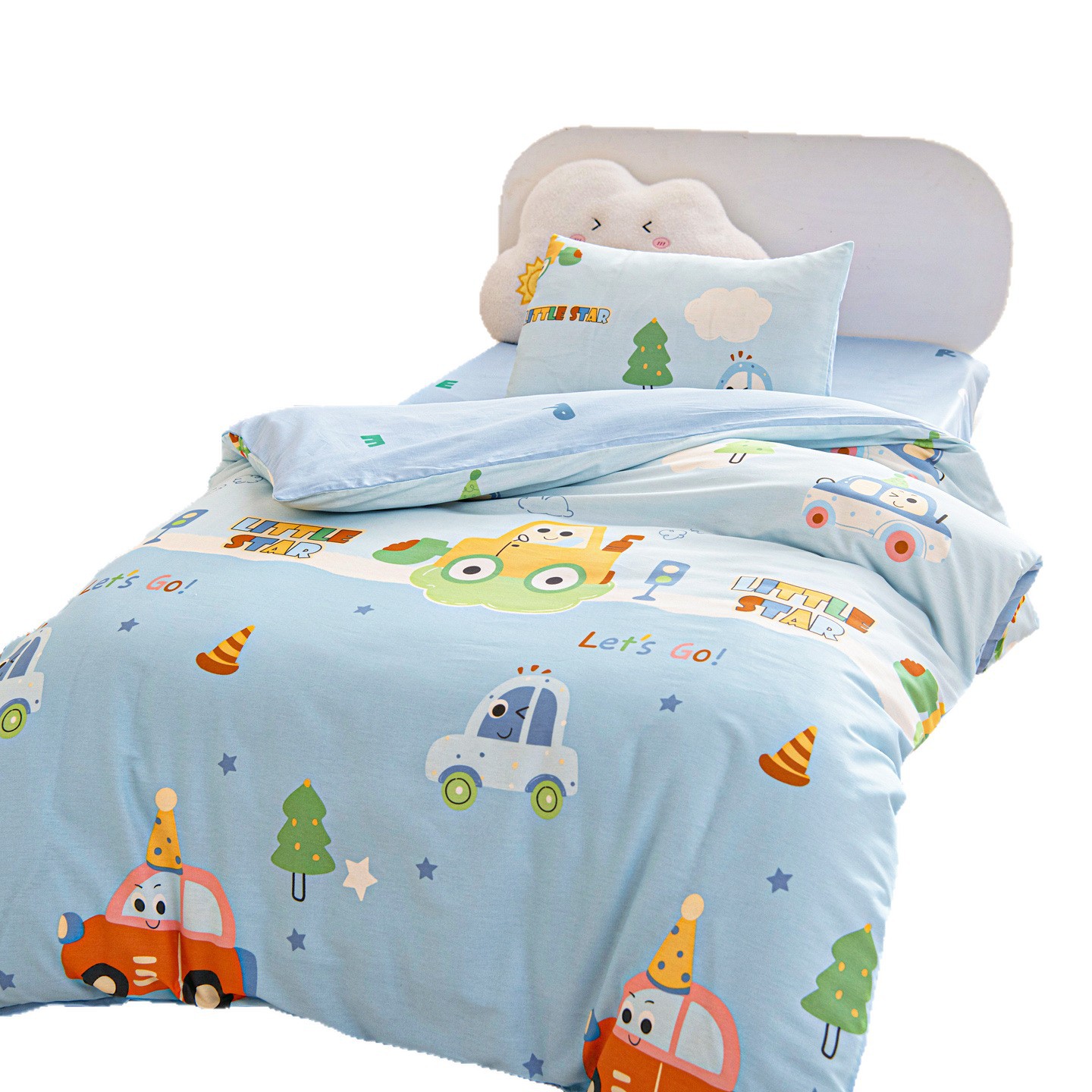 Cotton Children's Kindergarten Quilt Six-Piece Set Pure Cotton Three-Piece Nap Quilt Cotton Mattress Mother-In-Law Quilt