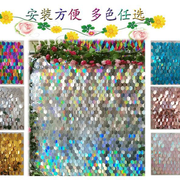 Пневматическая плита шестигранная пневматическая пряжка шестигранная декоративная пряжка пневматическая пряжка с фоновым стеной из пайеток