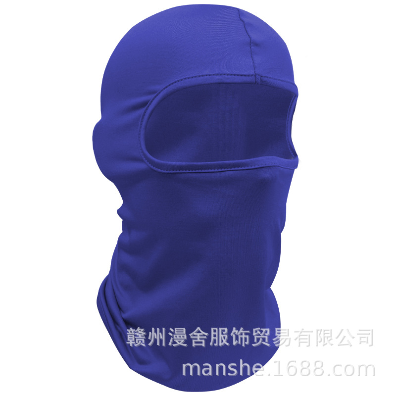 Popular Lycra Cycling Sports Hood, Outdoor Soft Equipment, Motorcycle Windproof Mask, Sun Protection Hat, Dustproof Mask