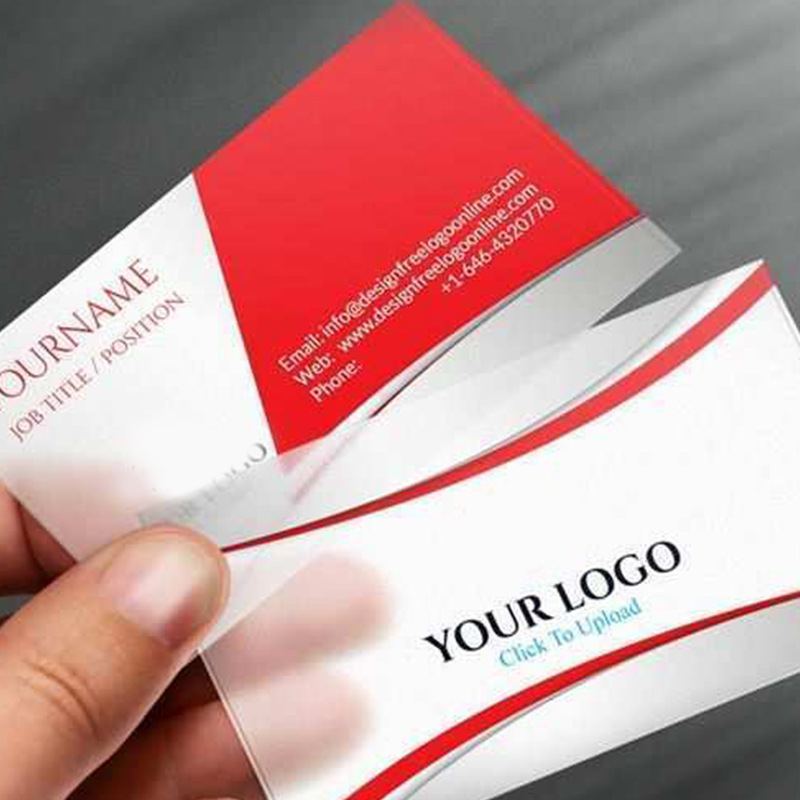 Factory direct high-end special paper business card design printing hot stamping cartoon card double-sided printing coated paper business card