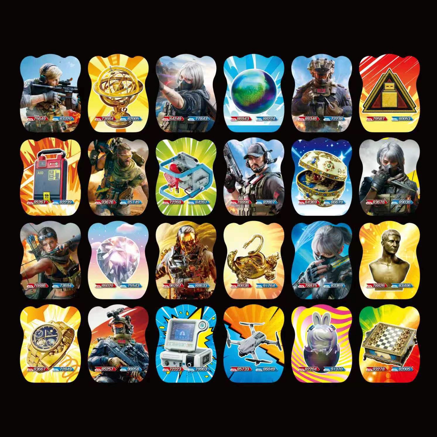 Пакет пранк-игрушек для детей Пранк-бомба Цветная граната Воздушная бомба Дельта-бомба