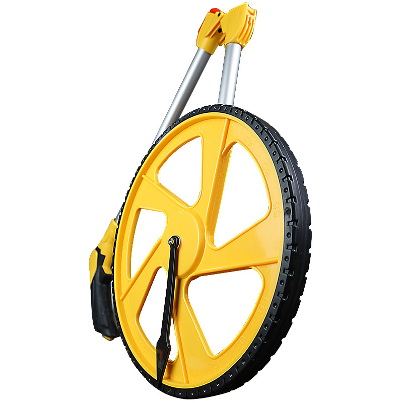 Roller Rangefinder Hand Push Range Measuring Wheel Cart Wheel Ruler Rolling Push Mechanical Wheel Measuring Ruler Rolling Ruler Measuring Wheel